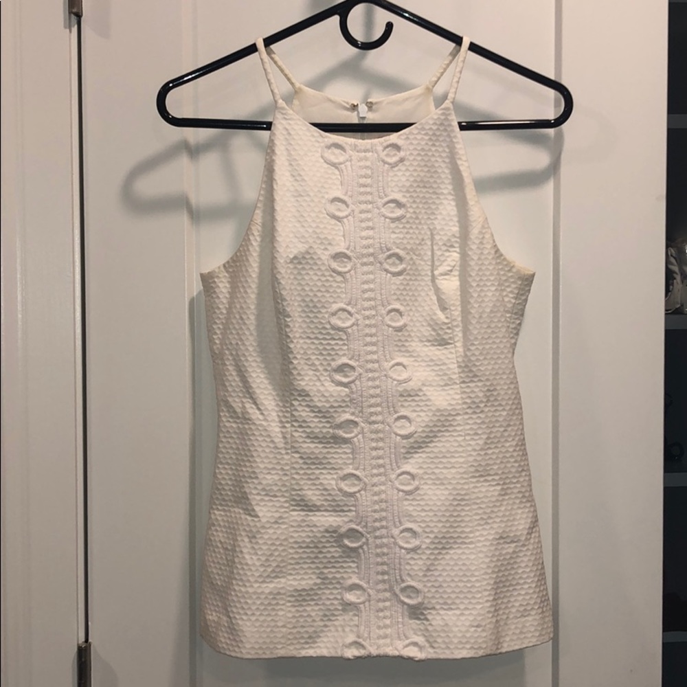 WHITE LILLY PULITZER TOP!